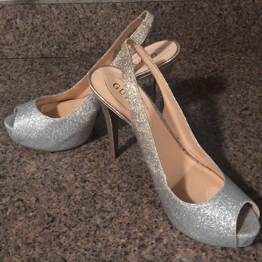 Silver heels